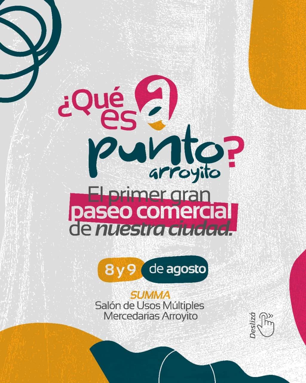 Llega Punto Arroyito, el primer gran paseo comercial de nuestra ciudad.