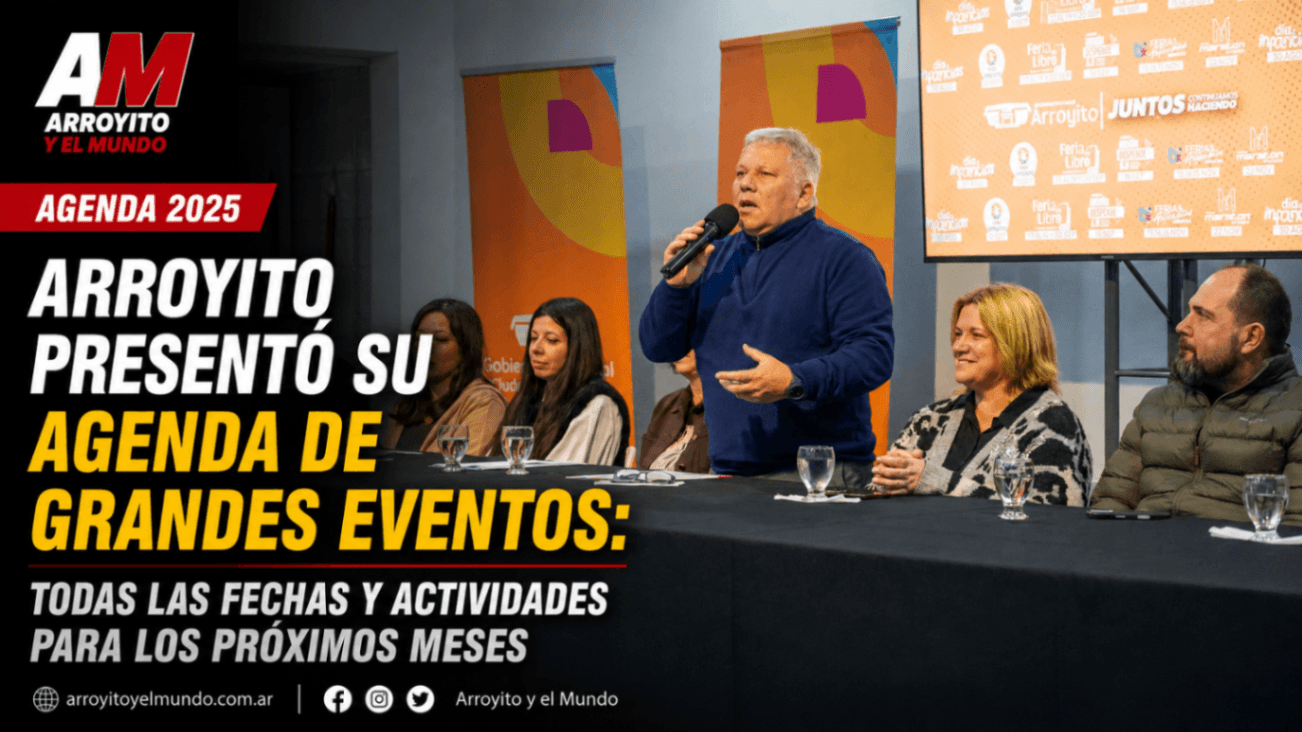 Cultura, deporte y turismo: Arroyito dio a conocer su agenda de eventos para los próximos meses