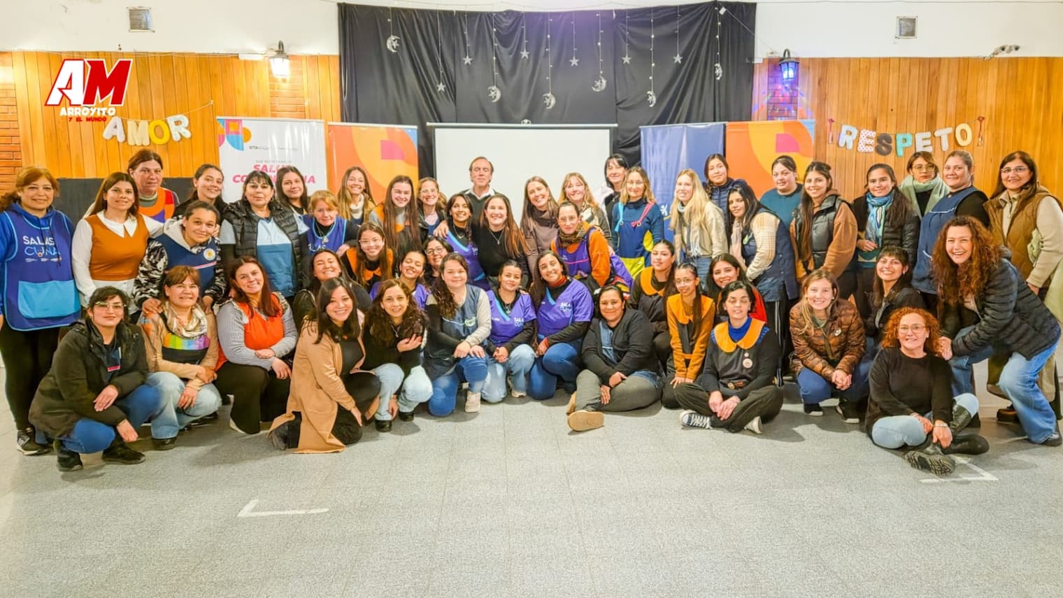 55 docentes participaron en Arroyito de una capacitación sobre primera infancia