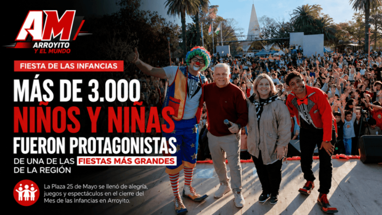 Fiesta de las Infancias en Arroyito