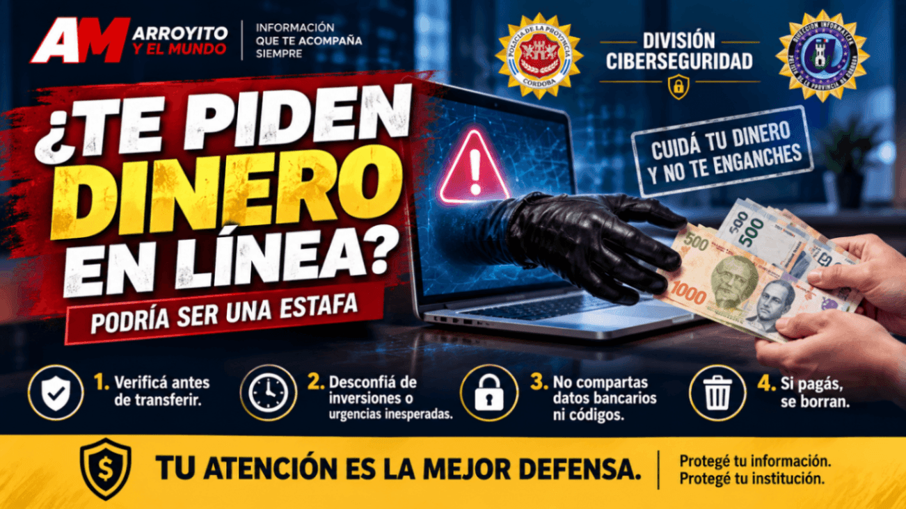 Alertan por estafas digitales con falsas inversiones y pedidos urgentes de dinero