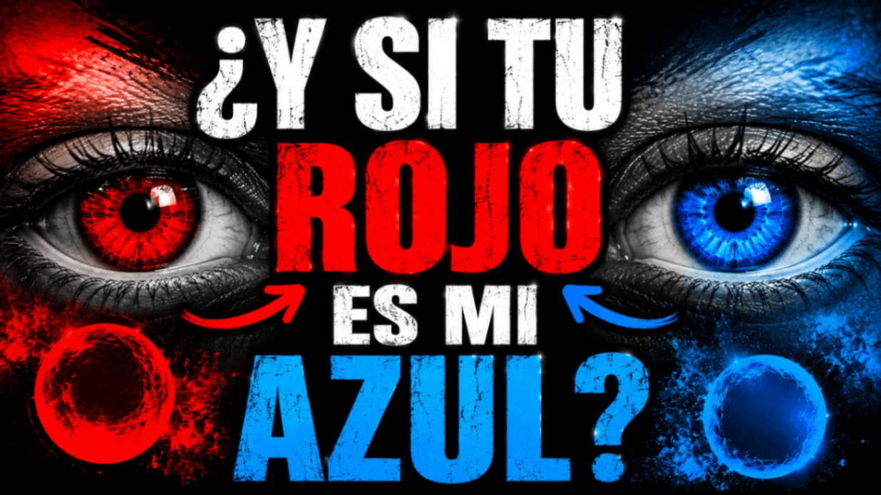 ¿Cómo sabés que vemos los mismos colores?